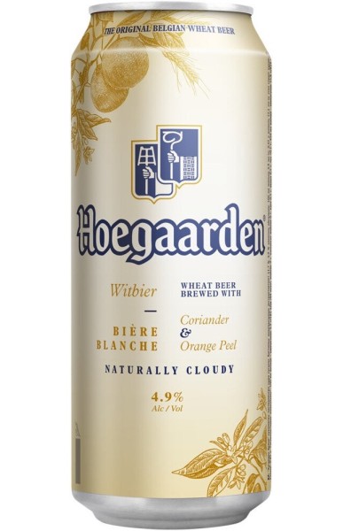 Пиво "Hoegaarden" Blanche, in can, 0.45 л